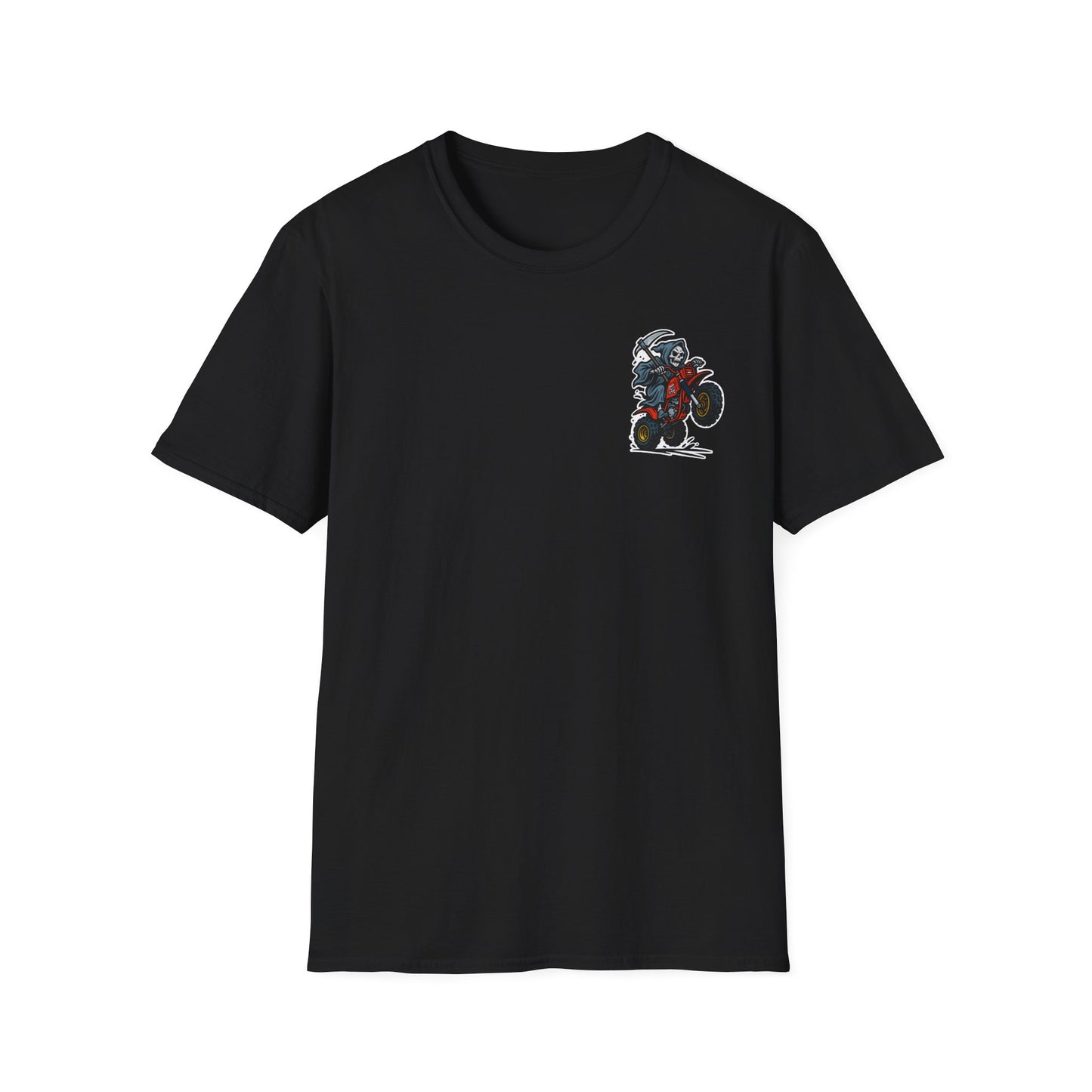 "WHO NEEDS STABILITY" - Unisex Softstyle T-Shirt